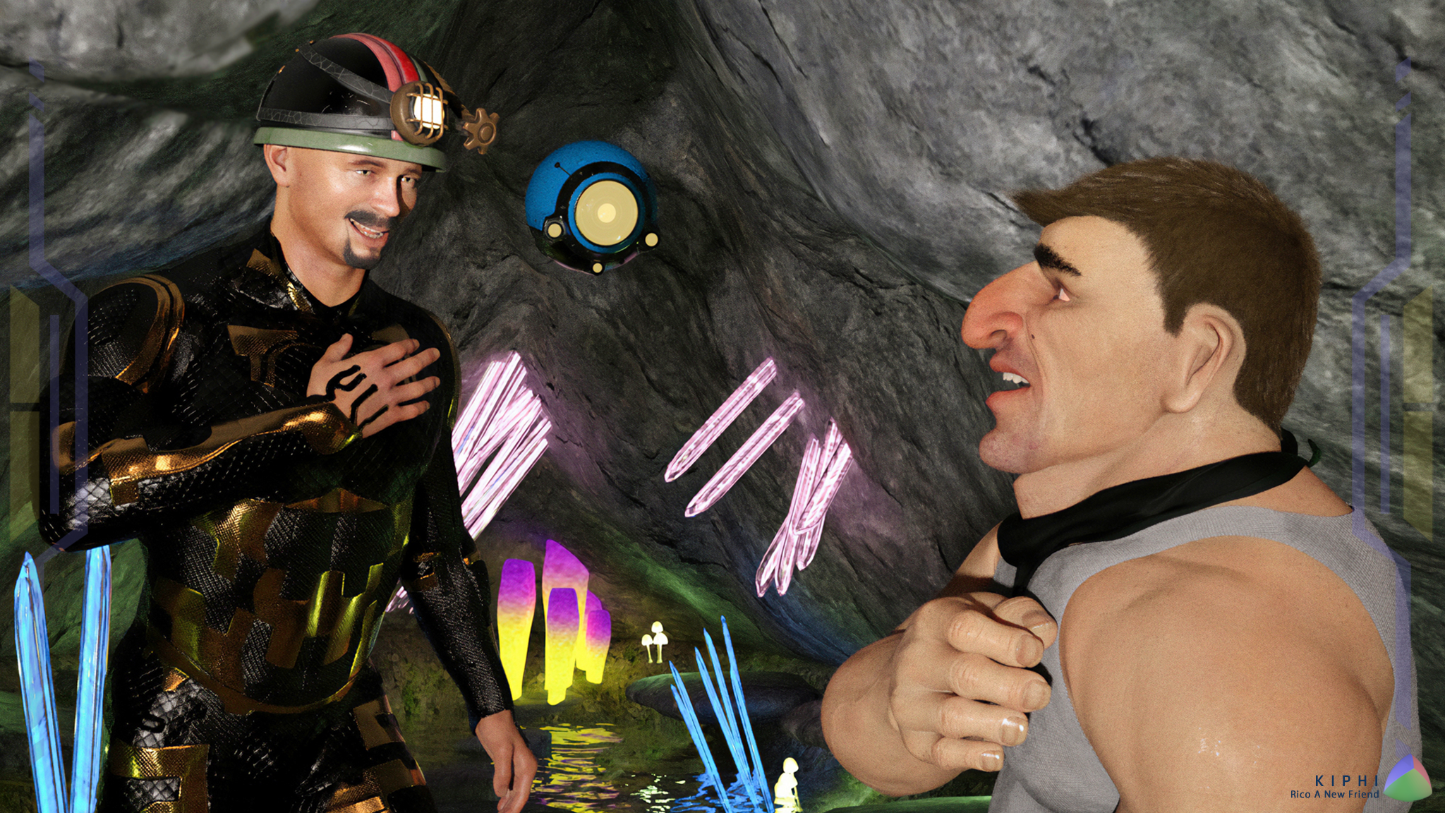 A roof collapse, a warning whistle, and the first meeting with Muki.