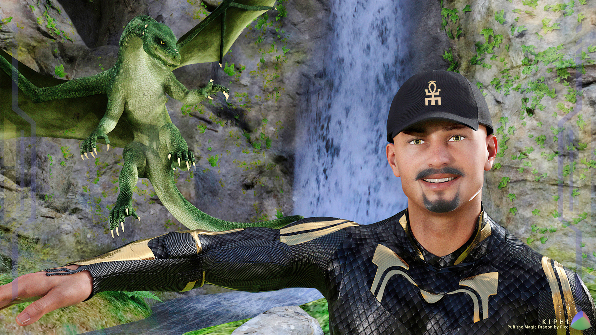 Rico, Archie, and Puff exit the cave into daylight for the first time in decades.