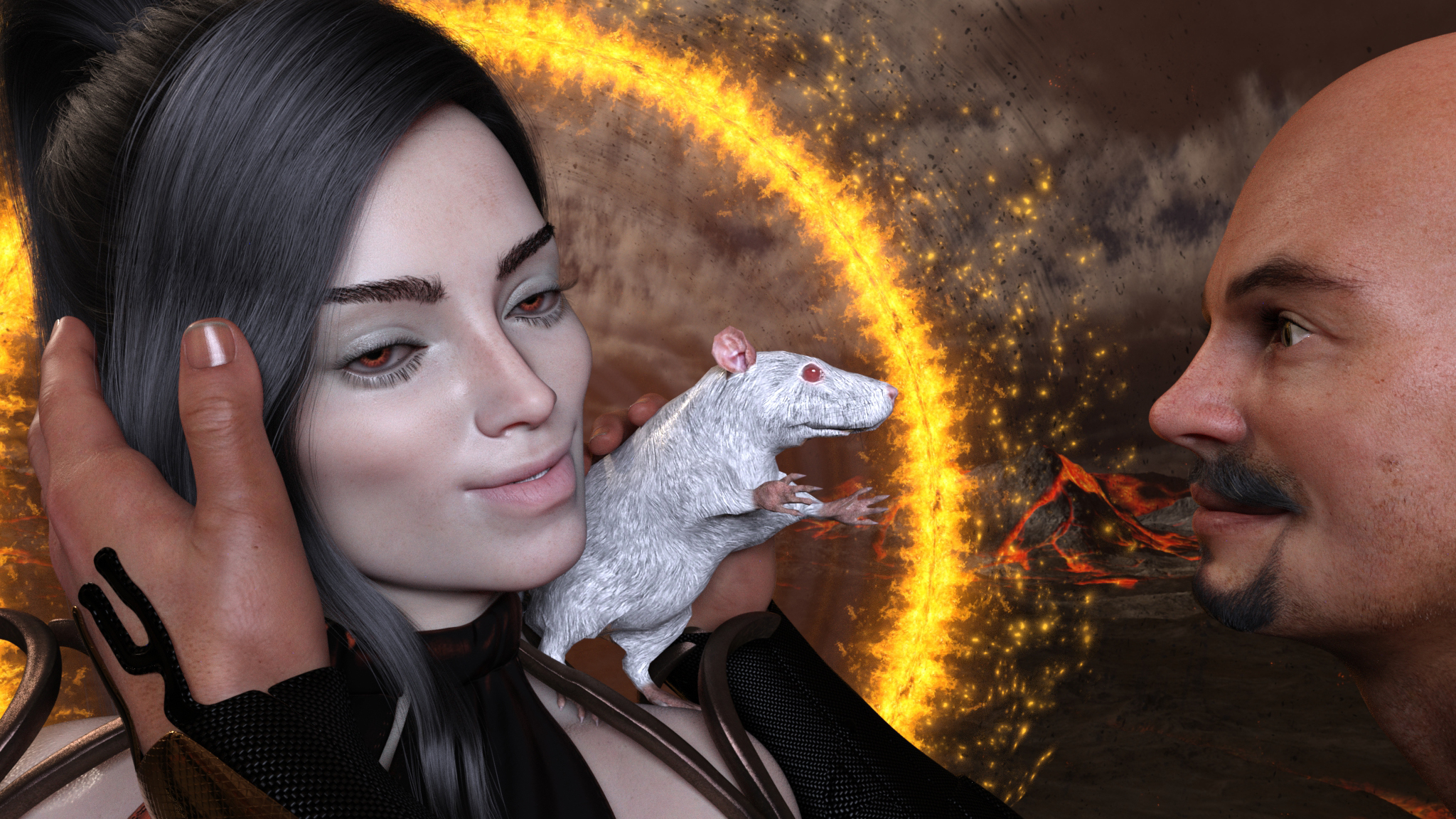 Demeter appreciates gentle care—for her and for the smallest of creations.